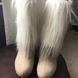 JLo Winter Wedge boots